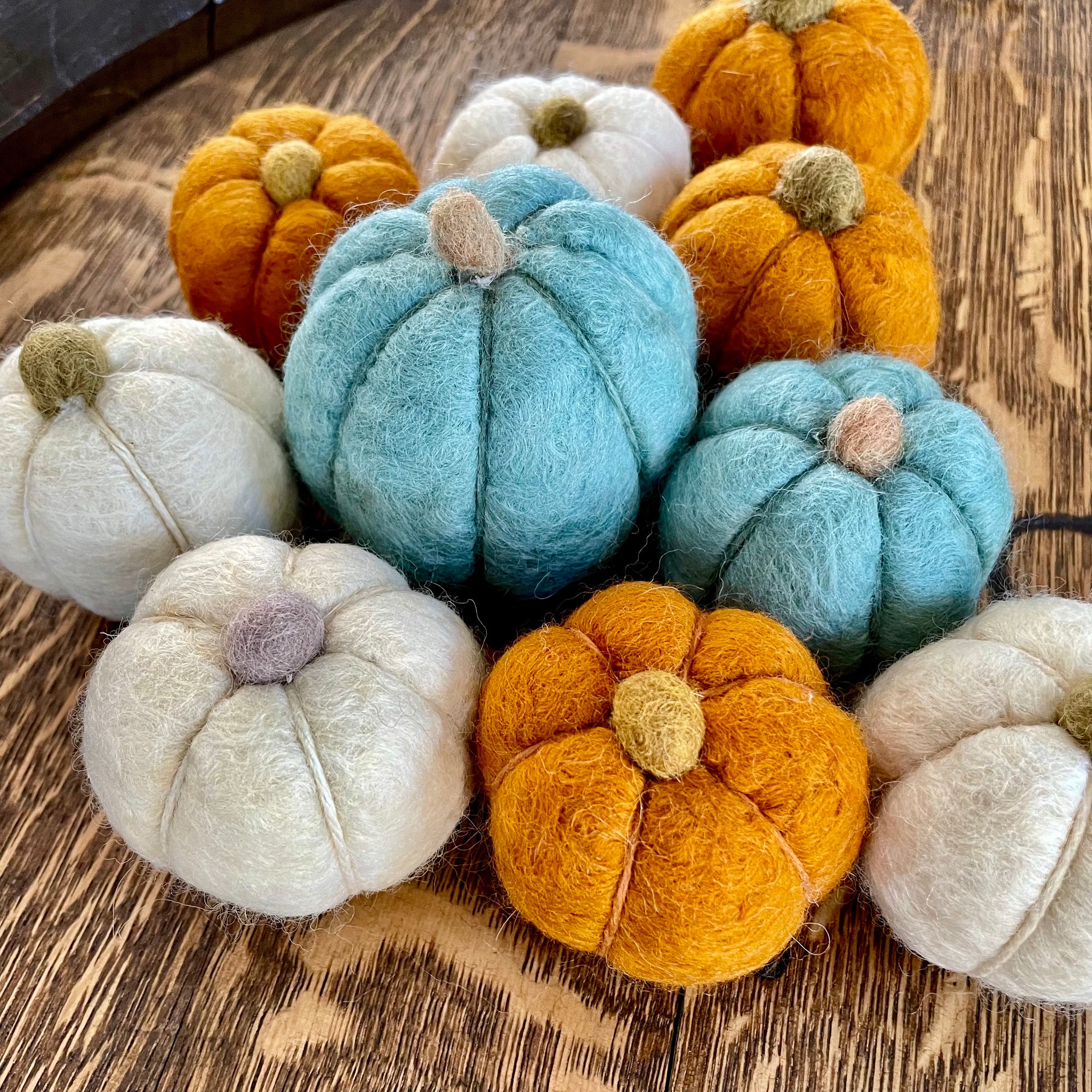Pumpkin Felted Soap - Small – Janet Marie Felted Goods