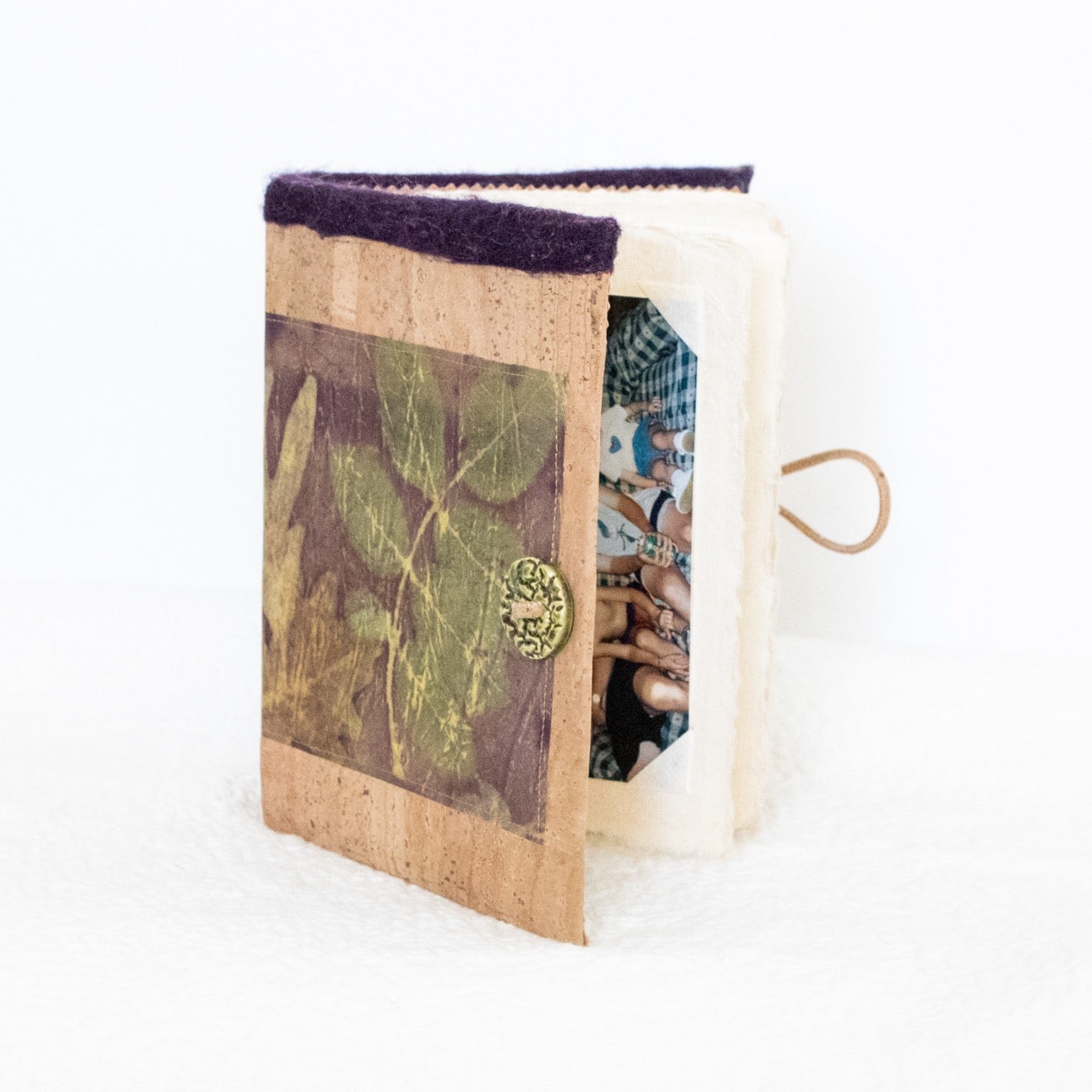 Botanical Dyed Photo Memory Album and Journal