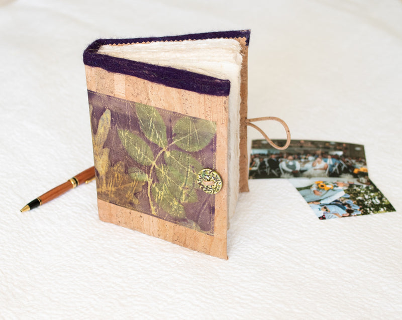 Botanical Dyed Photo Memory Album and Journal