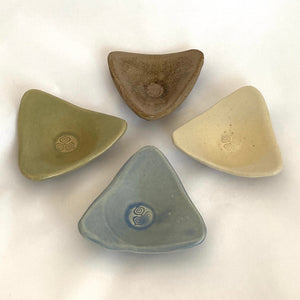 Triangle Ceramic Soap Dish