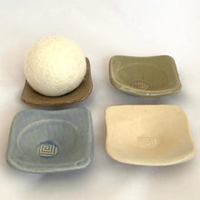 Load image into Gallery viewer, Square Ceramic Soap Dish
