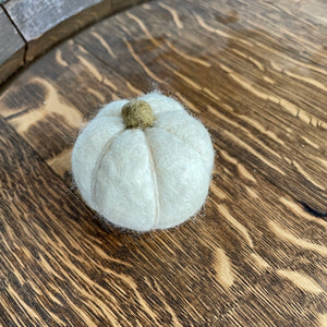 Pumpkin Felted Soap - Small