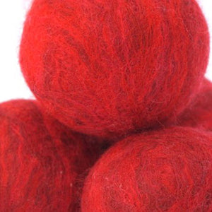 Felted Soap Ball - Holiday Red