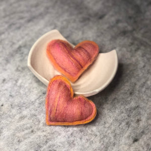 Mini Lavender Filled Heart Sachets