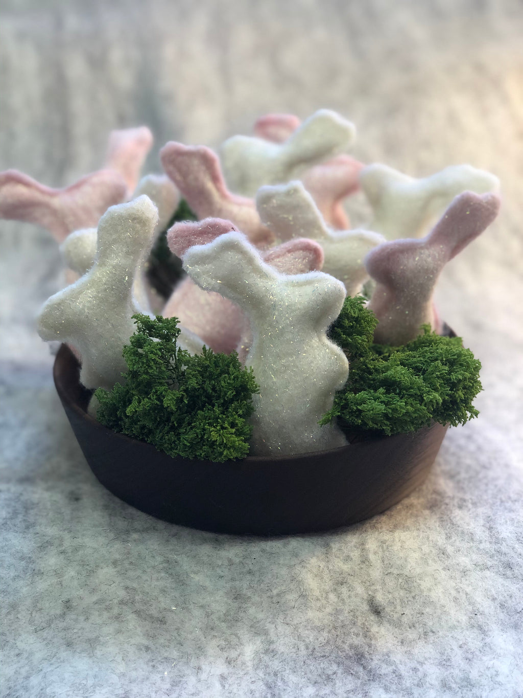 Wool Rabbit Lavender Sachets