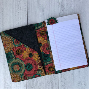 Floral Notepad & iPad Mini Cover