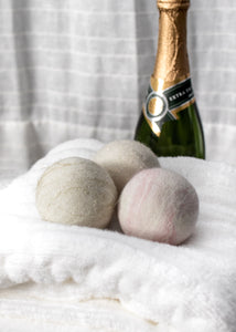 Champagne Colored Felted Soap