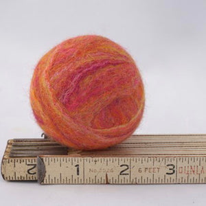 Felted Soap Ball - Sunset