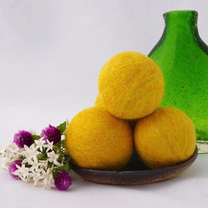 Felted Soap Ball - Yellow