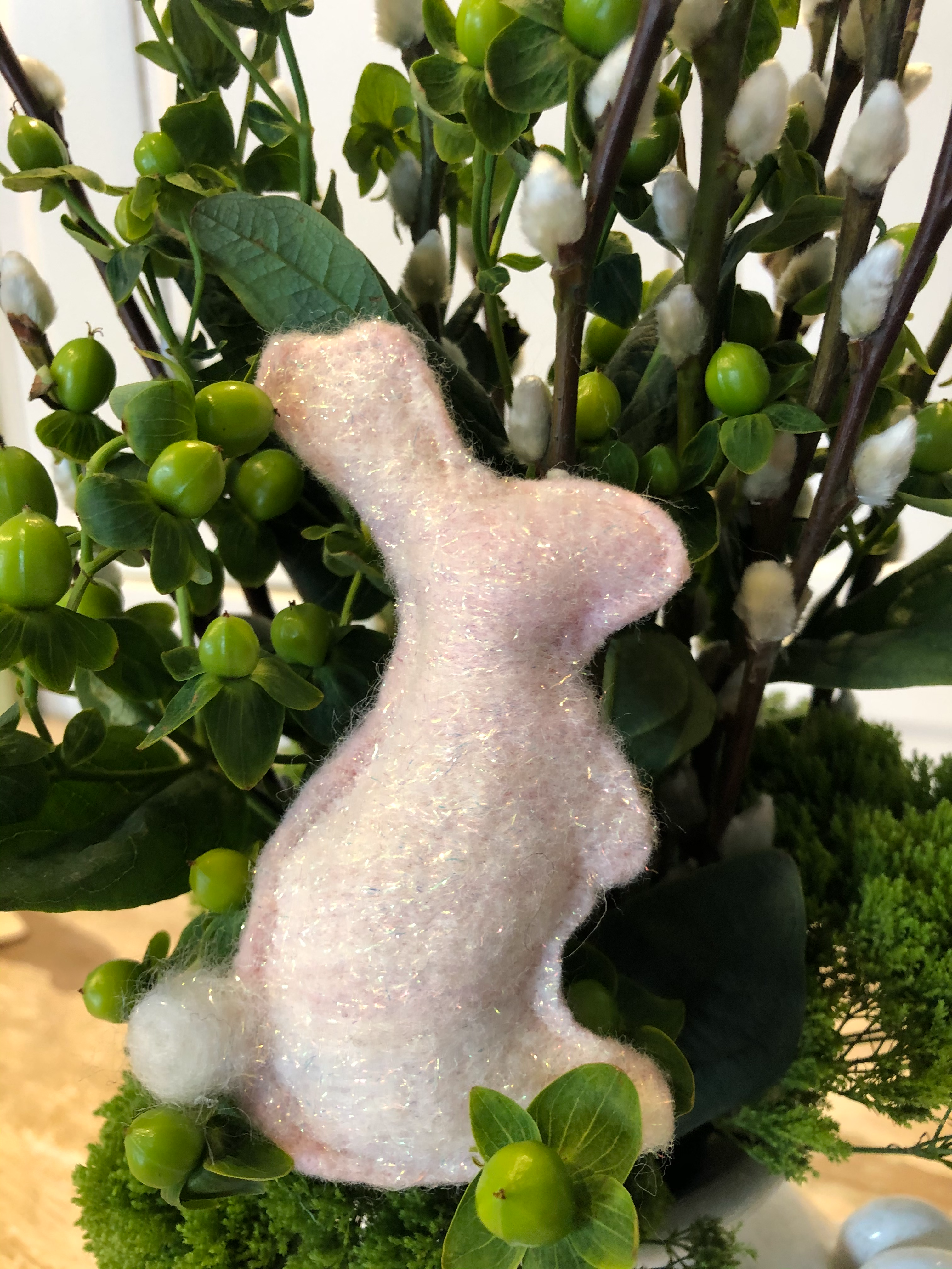 Wool Rabbit Lavender Sachets