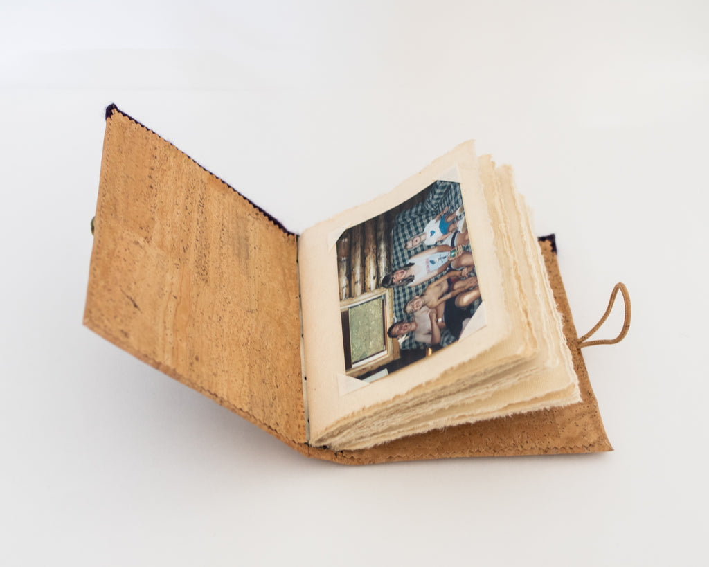 Botanical Dyed Photo Memory Album and Journal
