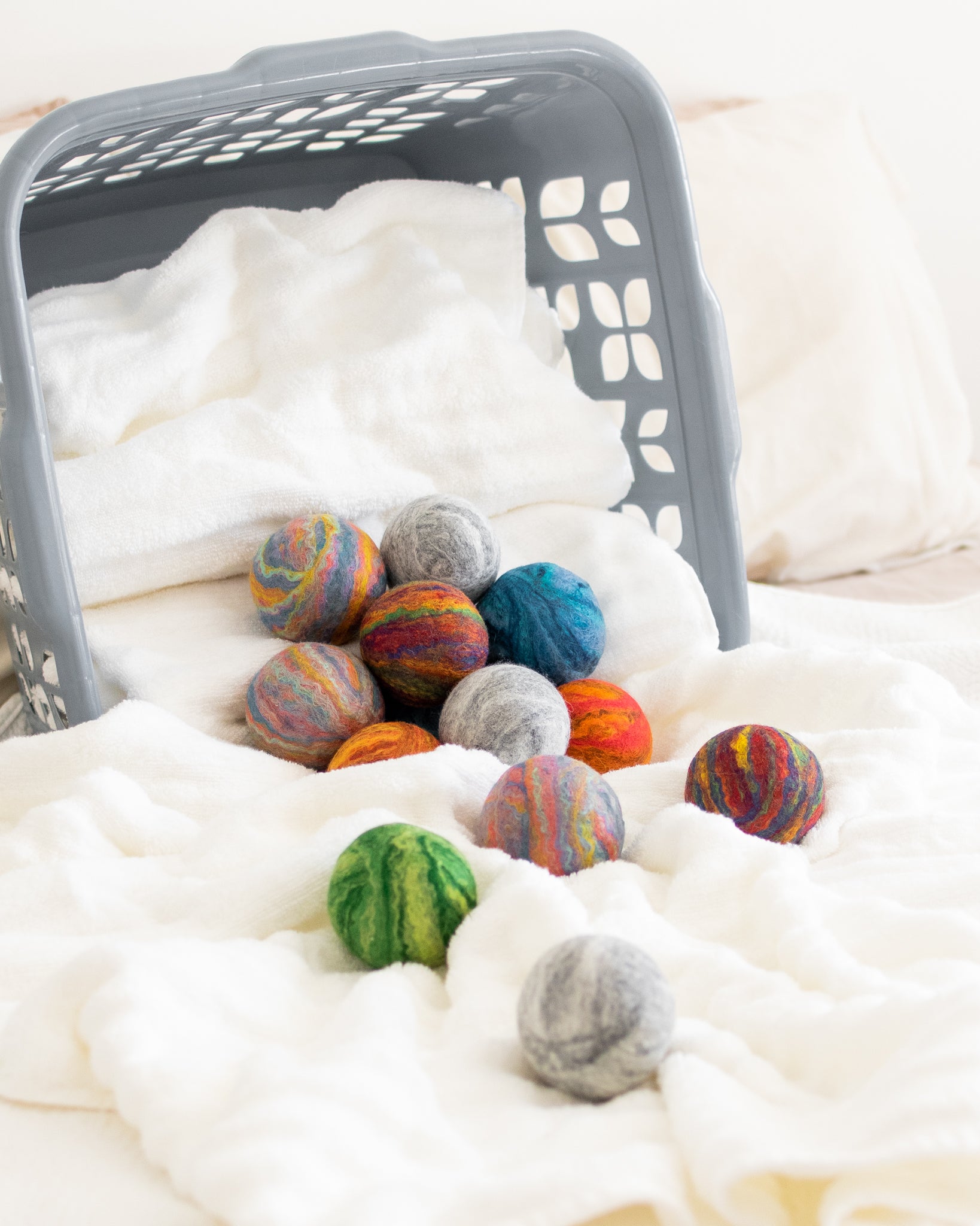Felted Wool Dryer Balls