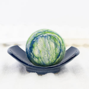 Felted Soap Ball - Emerald Forest