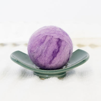 Felted Soap Ball - Lilac Bloom Purple